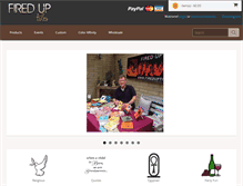 Tablet Screenshot of fireduptiles.com